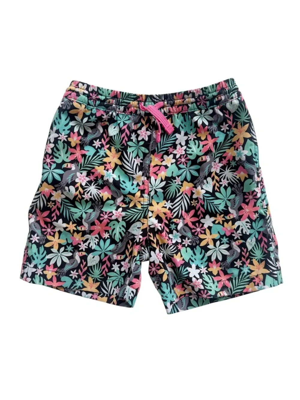 Chubbies Toucan Tropical Print Swim Trunks size 6